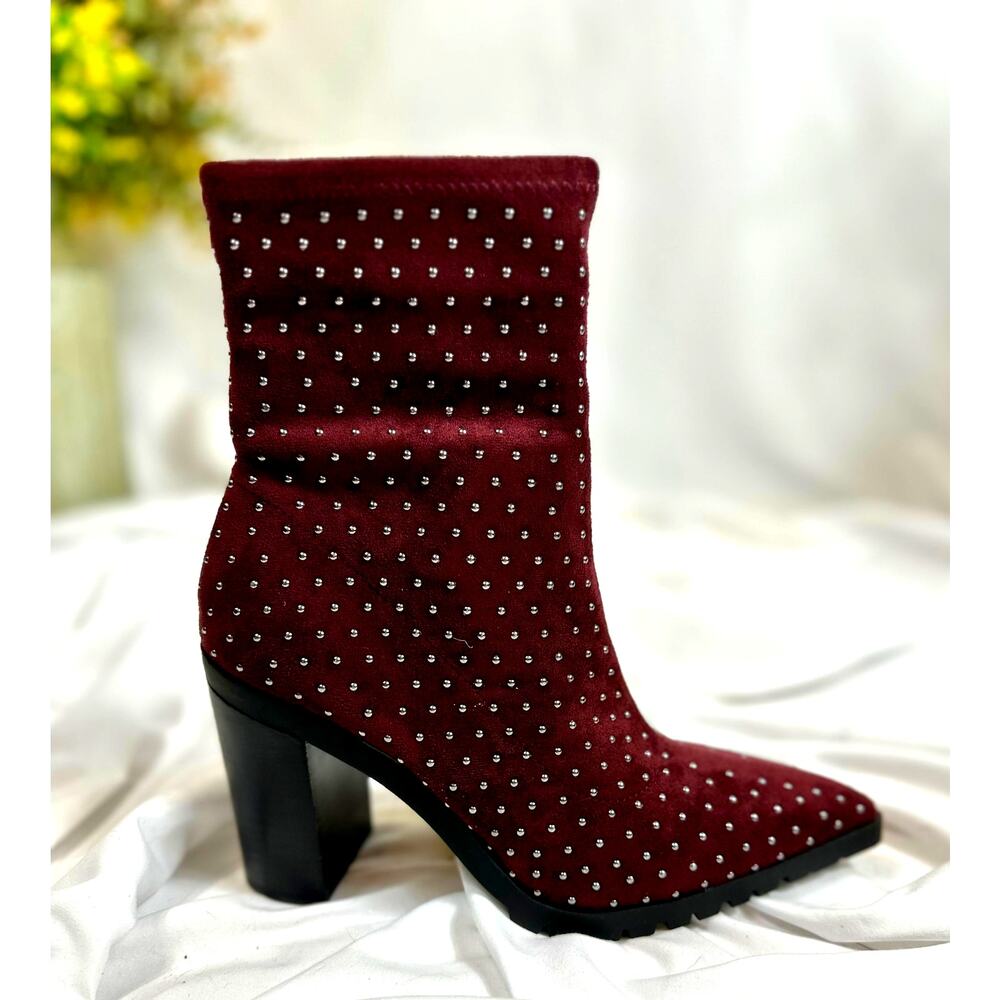 Charles by Charles David Studded Stretch Bootie Danielle 6.5 - Picture 13 of 15